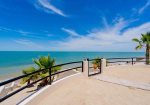 Beach House B in Las Palmas San Felipe BC - patio with views to the beach